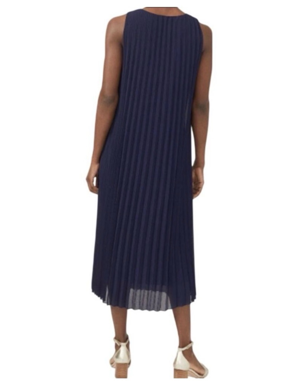 J.McLaughlin Accordion Pleated Bowen Midi Dress - Picture 3 of 10